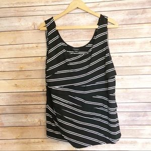Torrid Sleeveless Blouse Black 1X